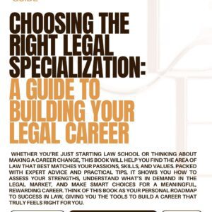 Choosing the Right Legal Specialization: A Guide to Building Your Legal Career